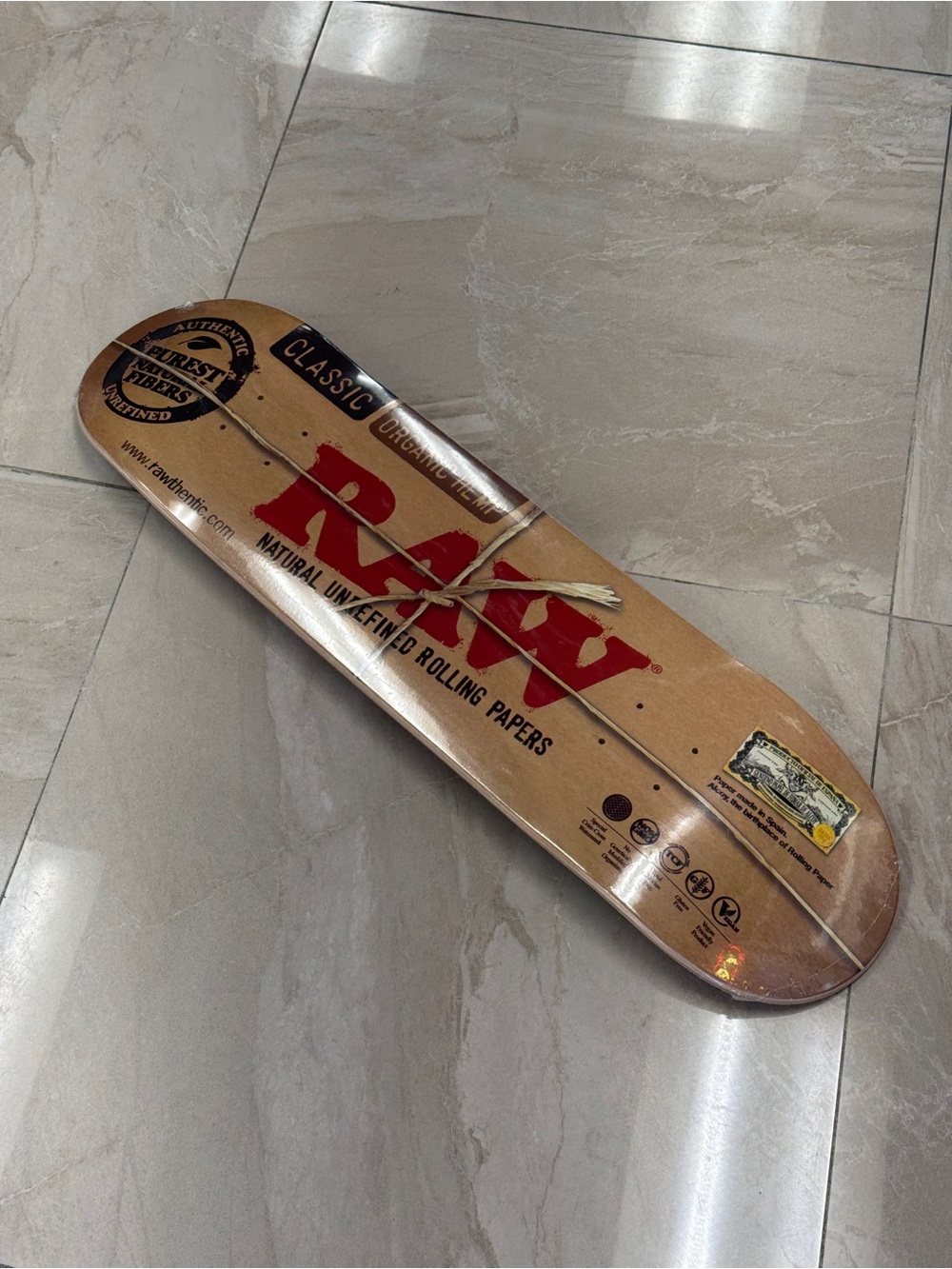 RAW Skate Deck - Organic